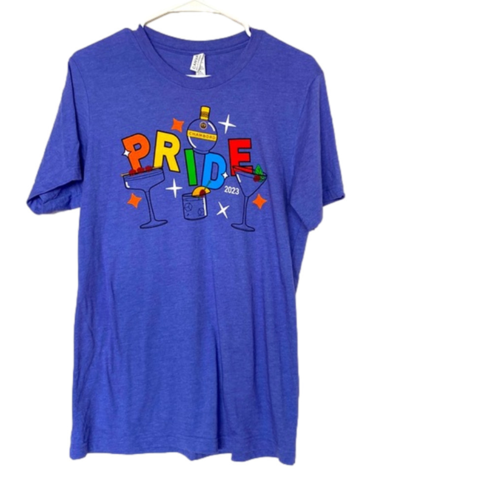 Chambord Pride Shirt 2023  Size Medium Unisex